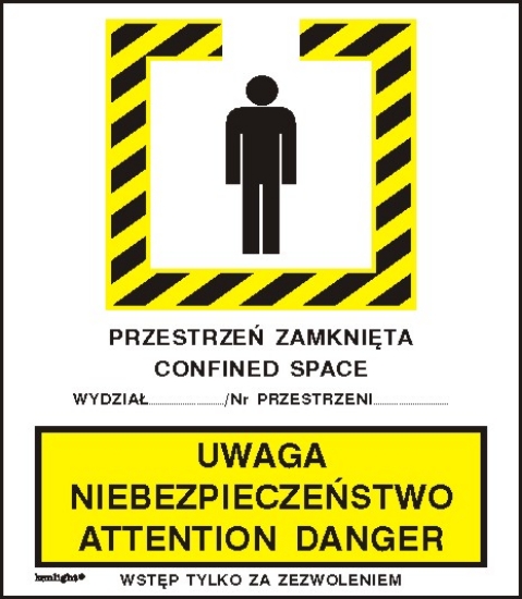 Uwaga niebezpieczeństwo. Attention danger